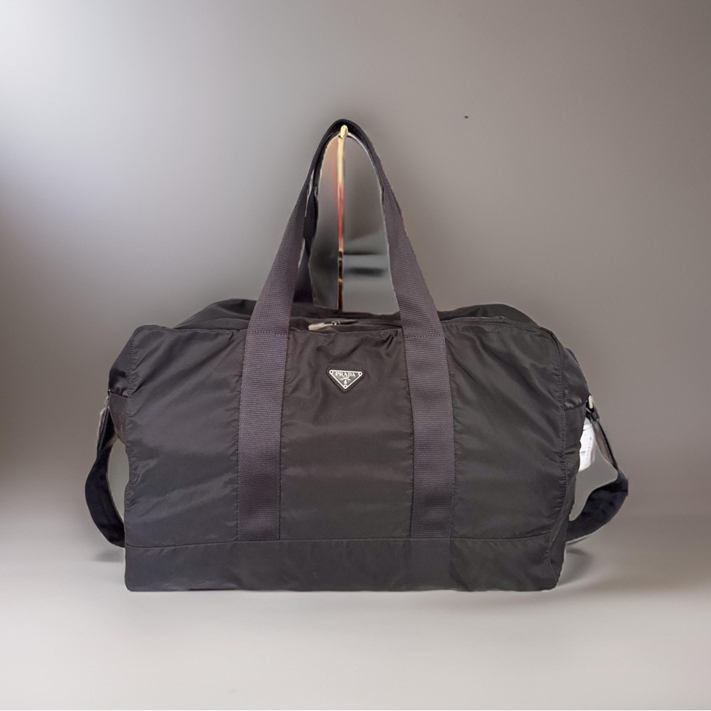 Prada Black Men's Duffel Bag